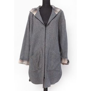 Komitor Womens Grey Coat